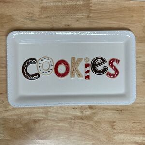 Hallmark Traveling Cookie Plate Rectangular Platter